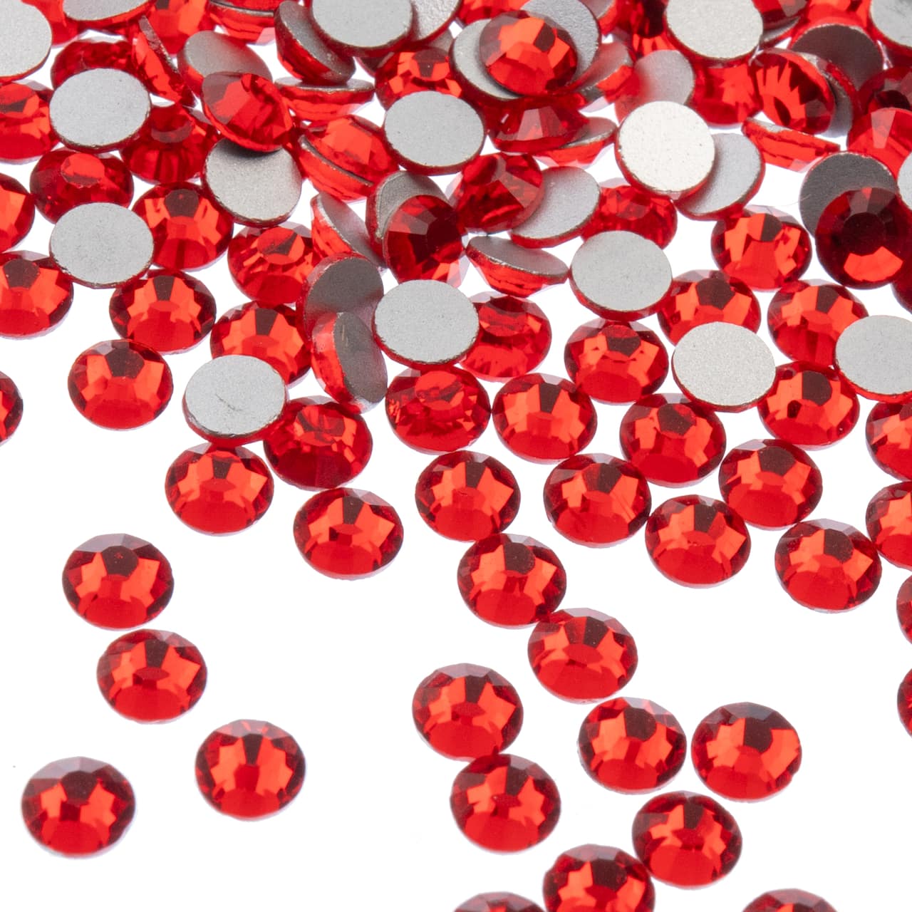 John Bead Crystal Lane SS16 Glass Round Flatback Rhinestones, 288ct.